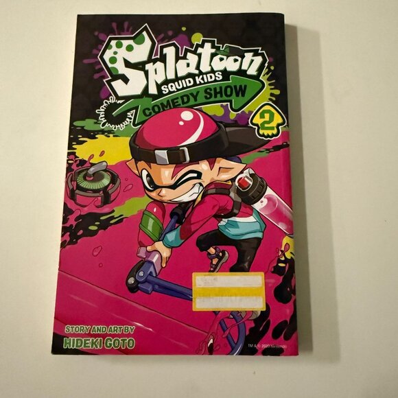 Splatoon: Squid Kids Comedy Show, Vol. 2 by Hideki Goto (Paperback) - Picture 2 of 4